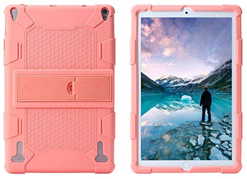 AKNICI Custodia Cover in Silicone per Allmeida K6 10/DUODUOGO 10.1/GOODTEL G2 10/Haihuic 10/HMAI 10.1/NAQU 10/Novel TTT G12/Padgene 10/TENGYI 10.1/YESTEL 10/YOTOPT G12/YTGOOD 10,1/ZONMAI 805GX, Rosa