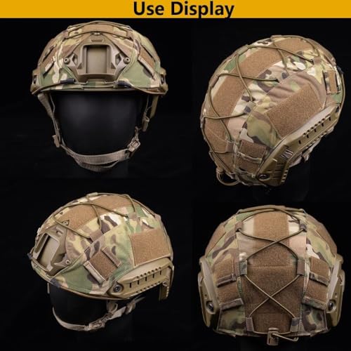 Housse de casque tactique pour camouflage parfait en airsoft