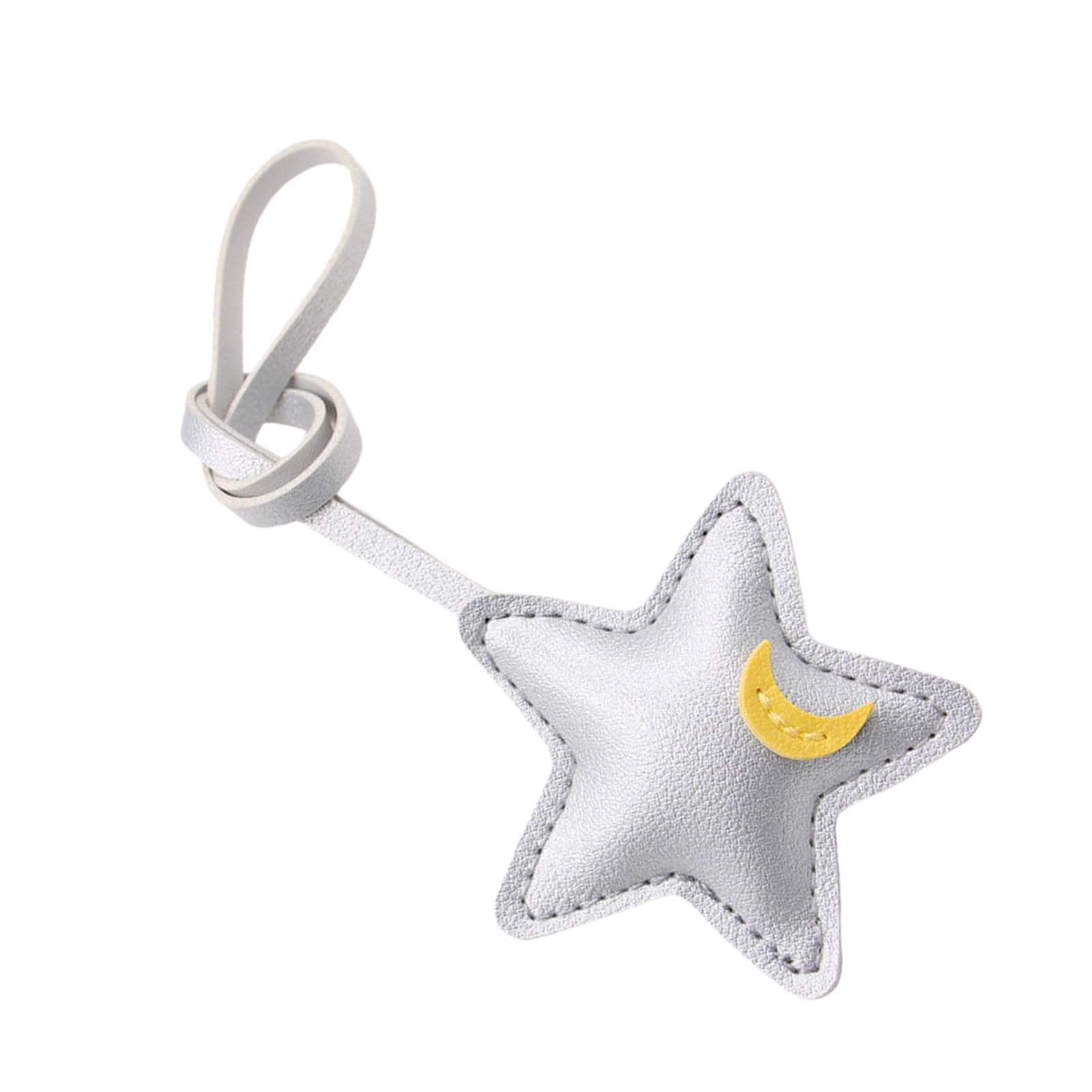 Ksikdeg Lightweight Friendly Star Hanging Ornament Fashion Bag Pendant Stylish Bag Decors for Travel Luggage and Daily Commute Star Charm for Bags