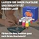 7 Artists Textilfarbe Waschmaschinenfest - 9 Stoffmalfarben Waschfest x 20 ml - Stoff Farbe für Kleidung, Schuhe, Jeans, Taschen, T Shirt Bemalen