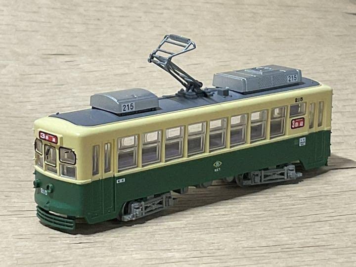 Amazon | テック 鉄道コレクション 長崎電気軌道200形215号車 鉄道模型