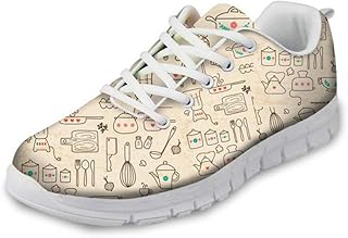 Fashion Berufsschuhe mit Cartoon-Muster, leicht, Schaumstoff, flache Schuhe, Sport, Laufen, Fitness, Joggen