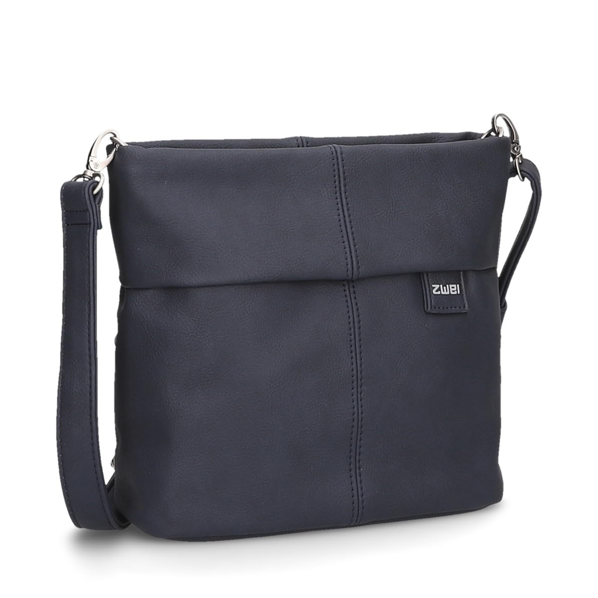 Zwei Damen Handtasche Mademoiselle.M M8 Crossbody Bag 3 L Umhängetasche aus Kunstleder mit Geheimfach & Hauptfach mit Reißverschluss, inkl. kurzem & langen abnehmbaren Schultergurt
