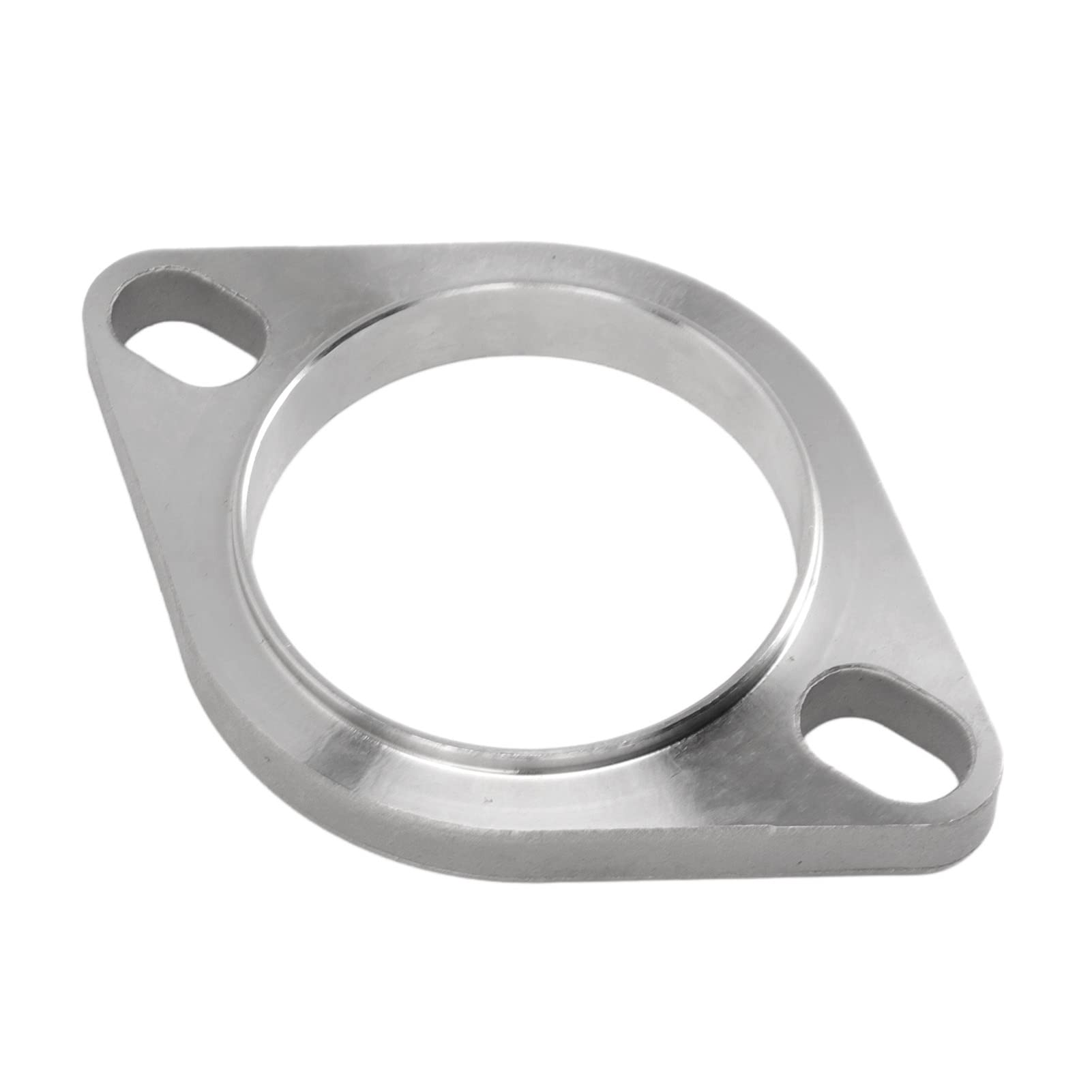 Kit de Conexión de Brida de Escape, 2 uds., 2 Pernos, 2,5 Pulgadas, Acero Inoxidable, Universal, para Cabezales Catback de Tubo de Escape