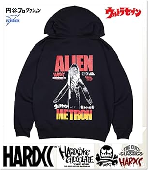 メトロン星人　ジップアップパーカー　ハードコアチョコレート　XL Amazon.co.jp: [ハードコアチョコレート] メトロン星人ZIPパーカ