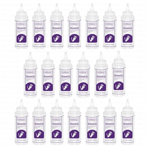 Image of Physiowell Ultrasound Gel Bottle Use for Diagnostic and Physiotherapy Machine (Pack of 20)