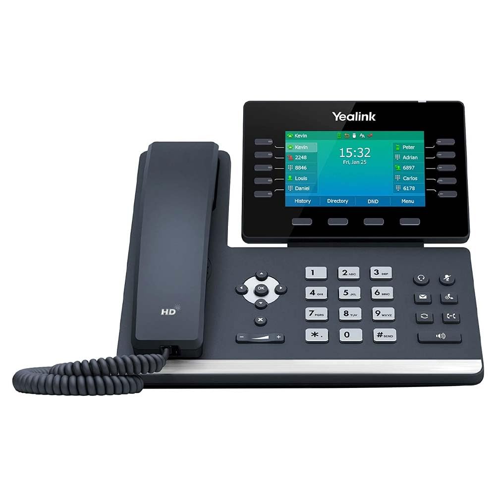 Image secondaire de Yealink SIP-T54S Téléphone de conférence IP - Noir (renouvelé)