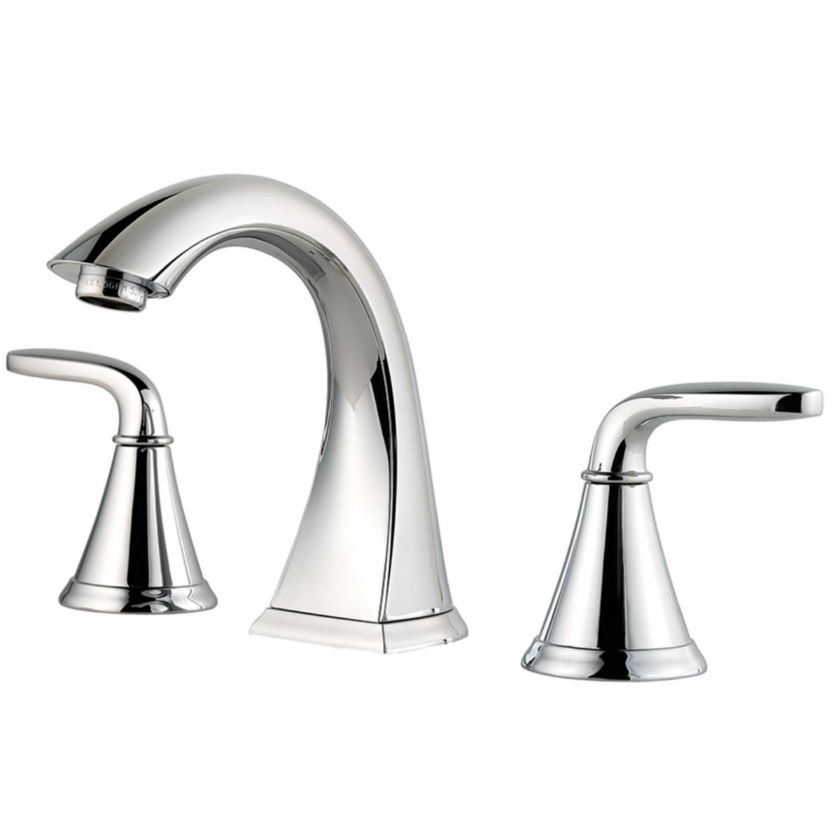 Pfister Pasadena Bathroom Sink Faucet 8-Inch Widespread 2-Handle 3-Hole Polished Chrome Finish LF049PDCC