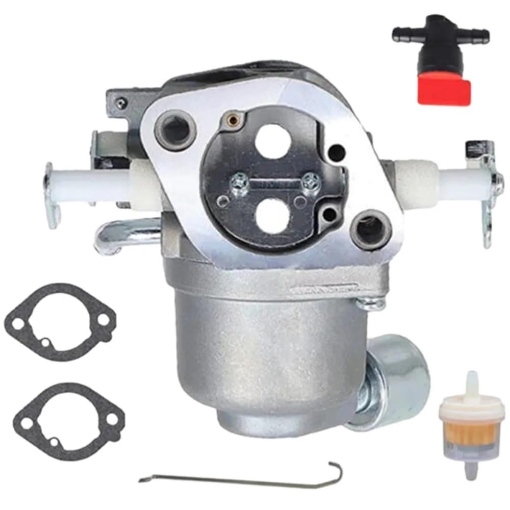 Juego de juntas y carburador 594207 apto for cortacésped con motor Intek Piezas de repuesto