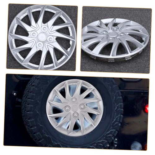 Couvercles de roue auto SOLUSTRE 2 pièces pour jantes universelles - 6