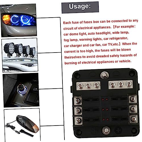 LIFKOME 6 Caixa Fusível Múltiplo Acessórios