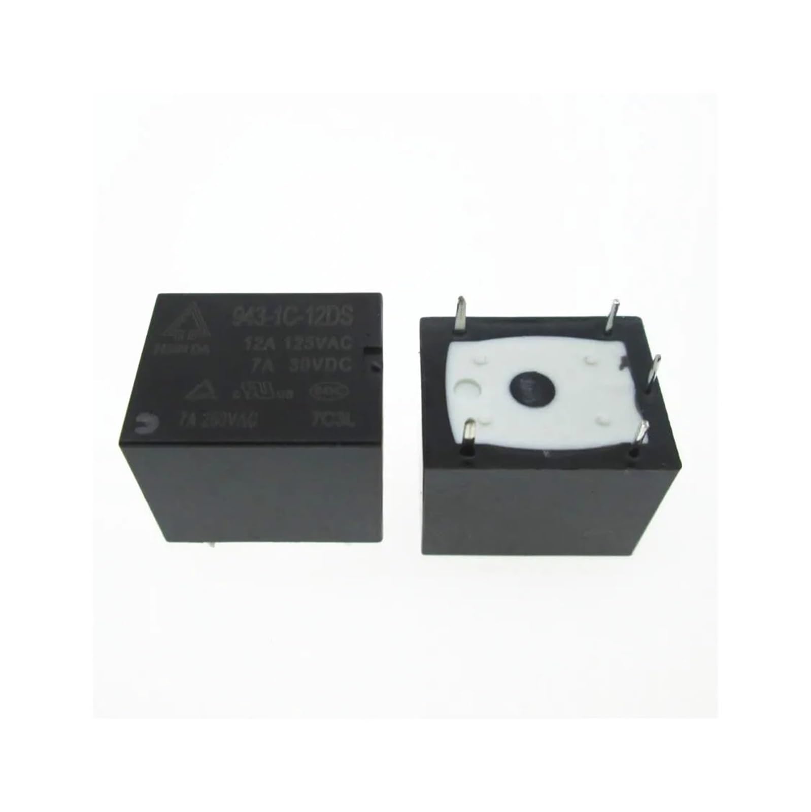 OSHZIKJII 12V relay 943-1C-12DS 9431C12DS 12A 250VAC 5PIN(20PCS)