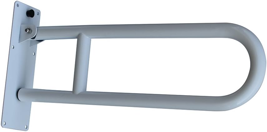 innoaeons Safety Support Stainless Steel Rail – Drops Down & Folds Up, Handrails for bathroom,