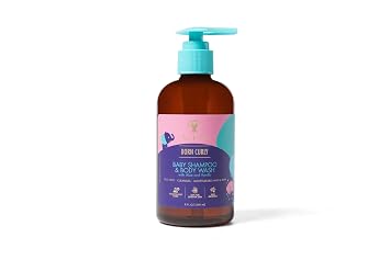 As I Am Born Curly Shampoo & Body Wash Baby & Kids 8 oz - Tear-Free Hair & Body Cleanser - with Aloe Vera & Vanilla - Gently Cleanses, Hydrates & Detangles - Vegan & Cruelty Free