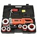 Produktbild Elektrischer Gewindeschneider Rohrschneider 1/2" - 2" Schneidkluppe Gewindeschneidkluppe Set Schneidkluppensatz im Kasten Pfeifenfädler