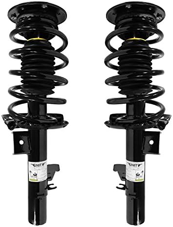 Unity Automotive 2-11493-11494-001 Front 2 Wheel Complete Strut Assembly Kit 2007-2013 Volvo S80