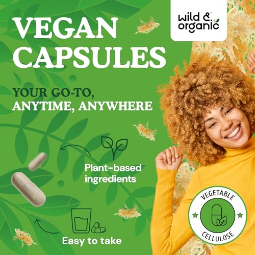 Wild & Organic Sea Moss + Bladderwrack Capsules (60 ct) — view 5