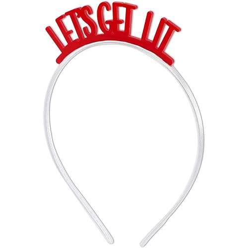 Miniatura 2 de BLUE PANDA Juego de 8 diademas navideñas accesorios de fiesta de Navidad para niños y adultos 44 x 715 pulgadas