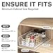 Simple Houseware Pull-Out Cabinet Sliding Basket Organizer, 17.2