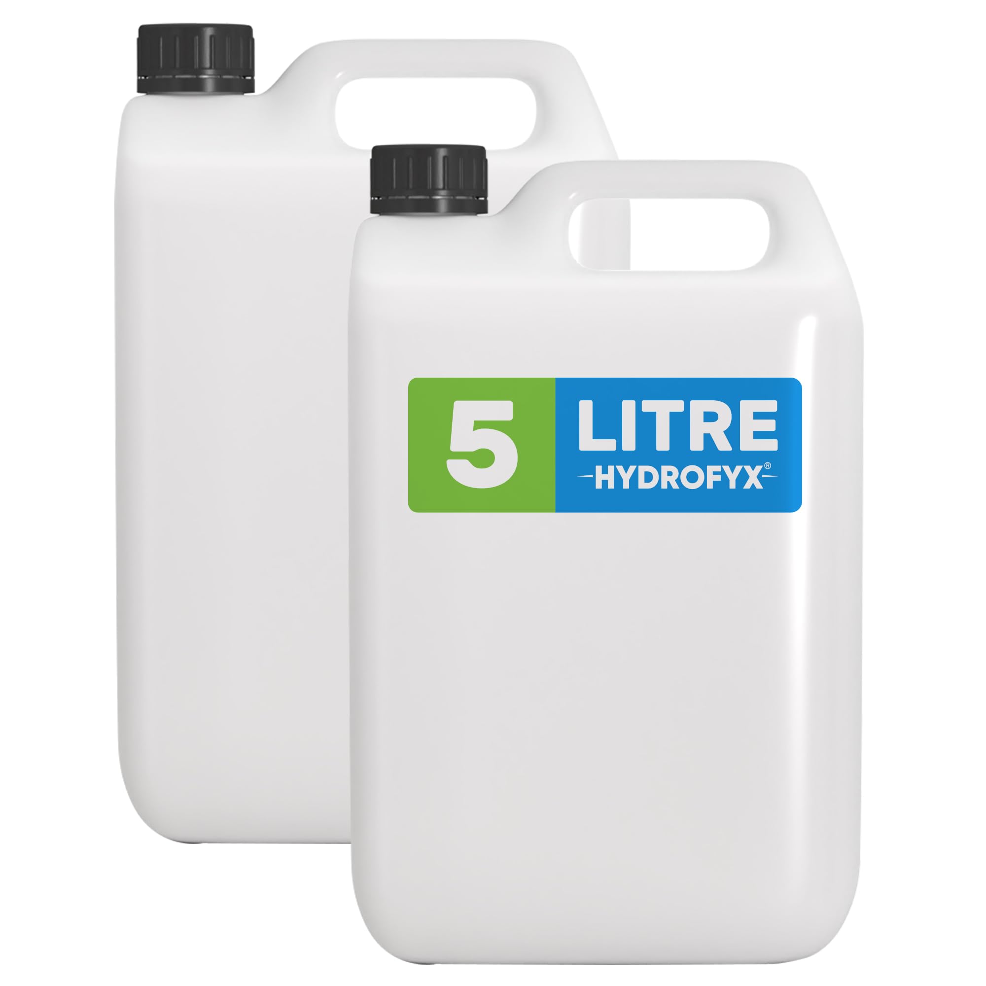 5L Water Container – Food Safe HDPE Plastic Can with Secure Screw Cap – Compact, Portable, BPA-Free – Ideal for Camping, Caravans, Emergency Water Storage – 1, 2 or 4 Pack Options (2)