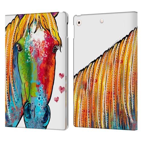 Étui portefeuille en cuir Duirwaigh Cheval pour Apple iPad 10.2 2019/2020/2021