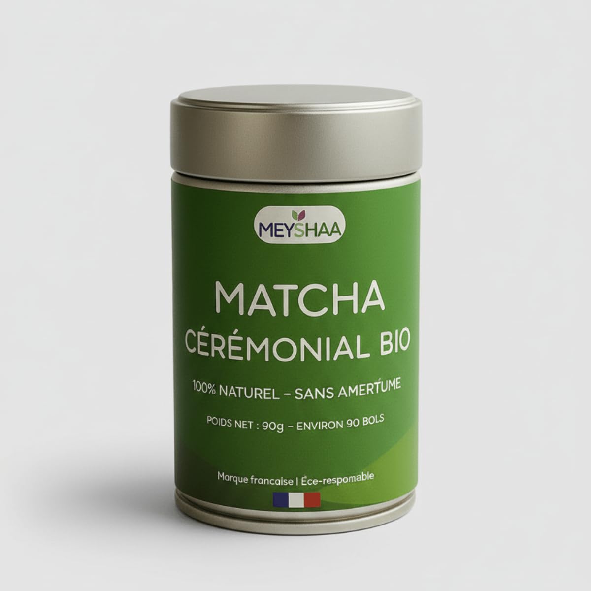 Thé Matcha 100% naturelle 30 g/90 g [qualité supérieure cérémonielle Premium]. Poudre de thé vert traditionelle (90, matcha ceremonie)