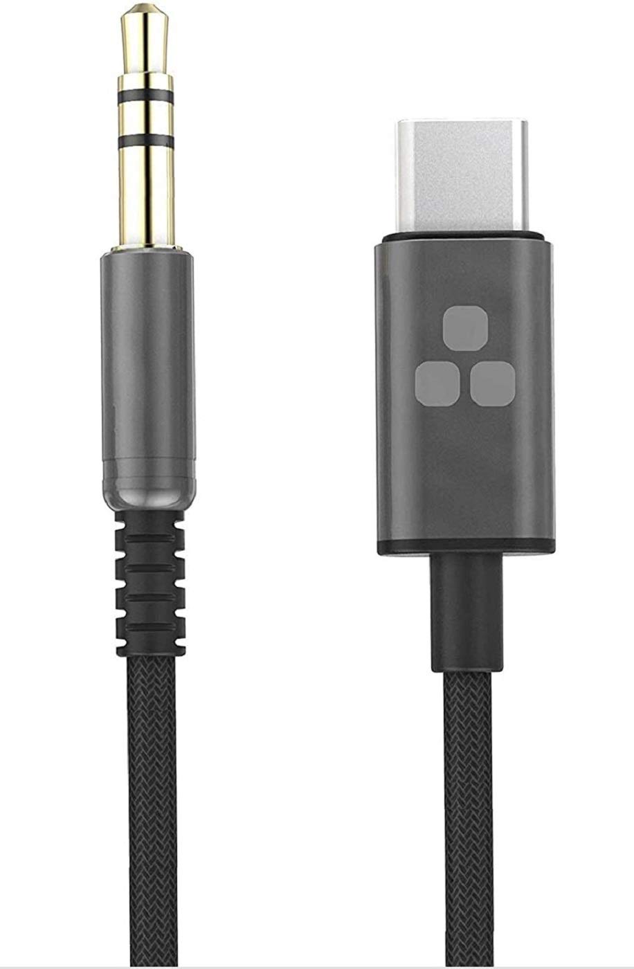 Bolle & Raven USB C Aux Cable (Type C to 3.5mm) USB C Cord to Male 3.5mm Auxiliary (Audio Link to Car Jack, Headphones, Speakers) Black