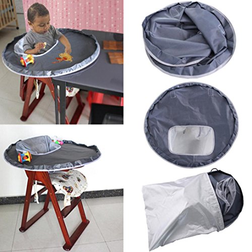 STRIR Silla la cena del bebé Mats protectores para la cuna comedor mantel individual plegable