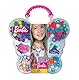 Lisciani - BARBIE FASHION JEWELLERY - Schmuck-Bastelset mit Schmetterlingsdisplay – Kreatives Spielzeug für Mädchen ab 5 Jahren – Armbänder & Ketten gestalten – Geschenk Mädchen 5 Jahren