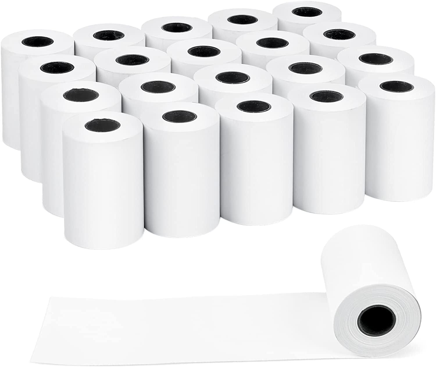 CONFEZIONE 100 ROTOLI TERMICI PER POS mm 57X18 MT F. 12