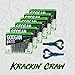 Googan Baits Krackin' Craw Fishing Lures - for Bass Fishing, Saltwater & Freshwater Fishing, Soft Bait with Patented Kicking Claws, Ideal Fishing Gear & Equipment - 3
