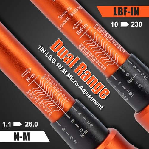50PCS Inch Pound Torque Wrench Set