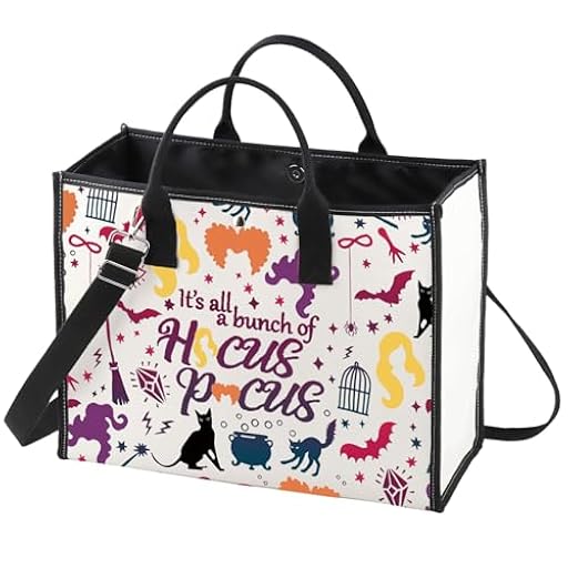 WZMPA Sanderson Sister Winifred & Sarah & Mary Witch Fans Gifts It´s All A Bunch Of Zipper Bag Sanderson Sister Merch, Hocus Pocus Bg, Medium | Ya disponible en tu tienda friki favorita! En mundofriki.es!