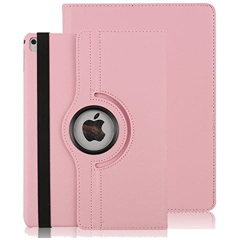 MVRYCE iPad 10th Generation 10.9 2022 Case PU Leather Stand Case 360 Degrees Rotate Case Slim Book Style Folio Protective Cover Compatible with iPad 10 Case 2022 Release 10.9" (Pink) Cover