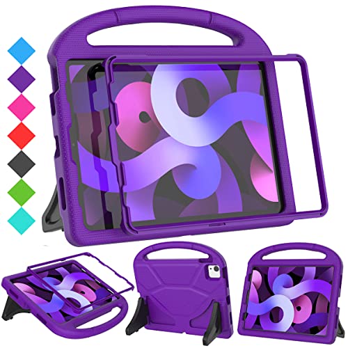SUPLIK Kids Case for iPad Air 5th/4th Generation (10.9 inch,2022/2020), Built with Screen Protector, iPad Air 5 Kidproof Case with Handle Stand for Ap
