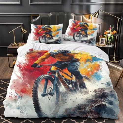 Housse de couette VTT 140x200 en microfibre premium ultra douce