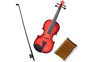 Vaguelly Simulated Violin Toy with Bow