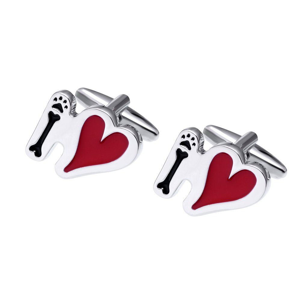 Valentine's Day Gift Mens Wedding Shirt Cufflinks with a Gift Box