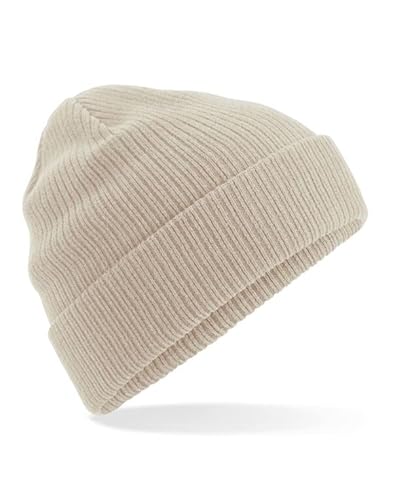 COOZO Organic Cotton Beanie - Sand - One Size