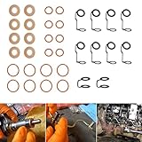 Fuel Injector Installation/Return Line Install Kit for 2001-2004 Chevy GMC GM Duramax LB7 Diesel Fuel Injectors