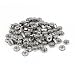 Uxcell a16062700ux0799 Kep Nut 4#-40 304 Stainless steel Female Thread Kep Hex head LOCK Nut 100Pcs