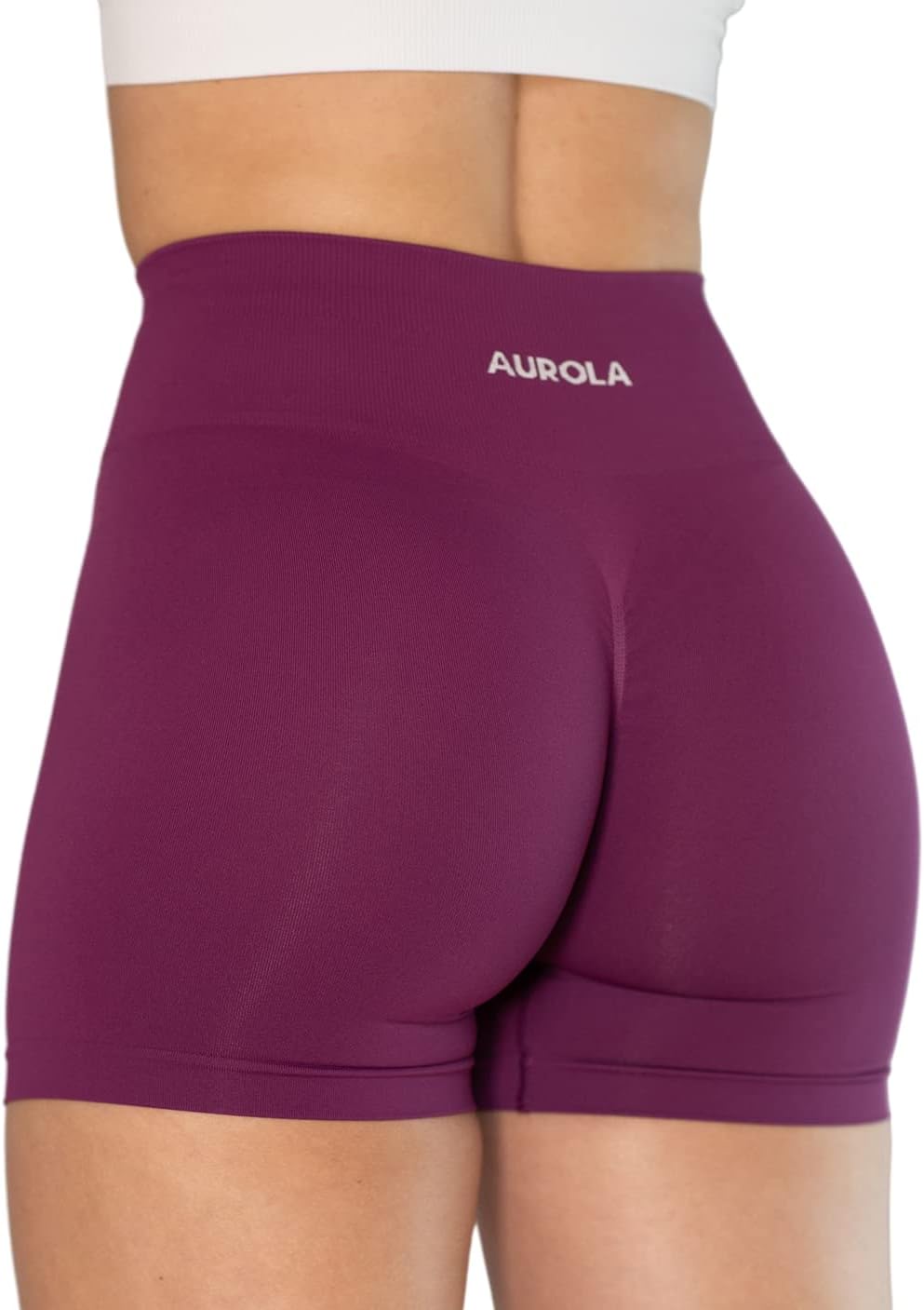 AUROLA Dream Collection Women Workout Shorts High Waist Gym Shorts, Scrunch Butt Seamless Athletic Shorts - Image 3