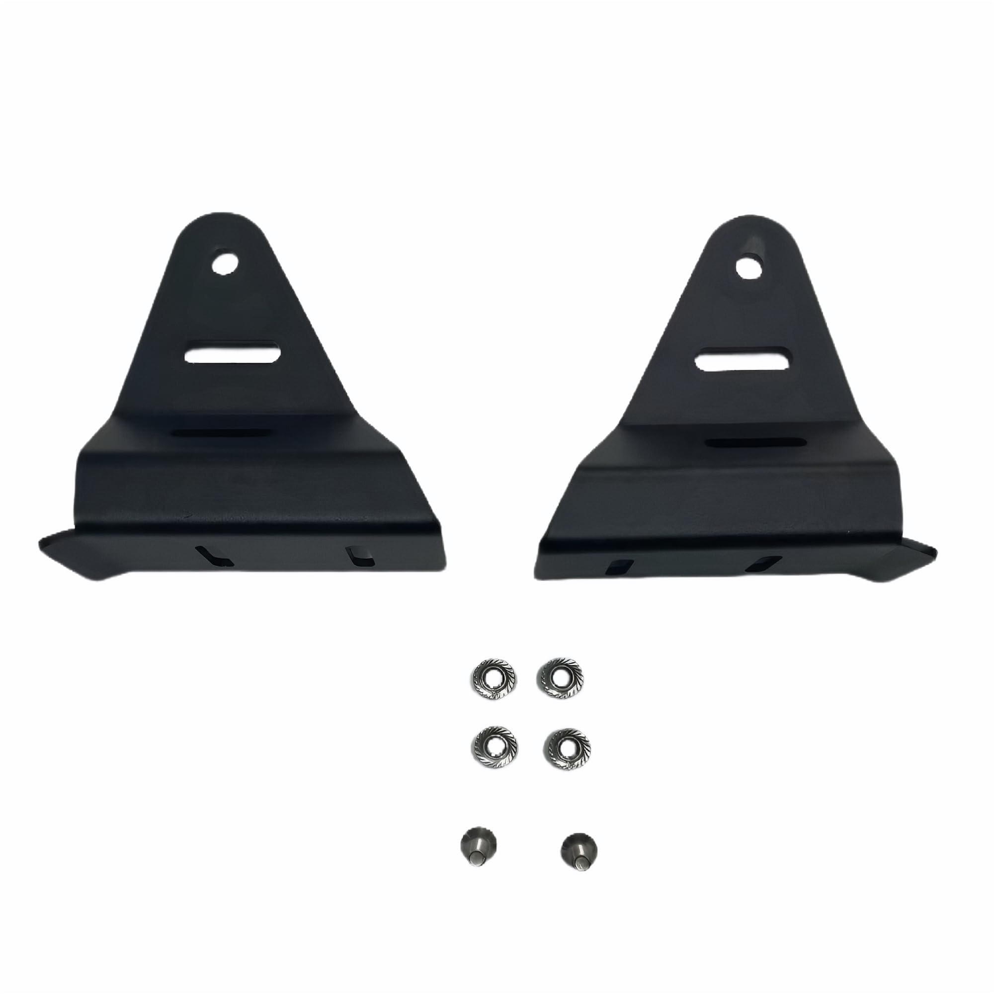 Tritrust 2021-2024 Ford Bronco 2/4 Door Upper Windshield 42" Light Bar Mounting Bracket Black