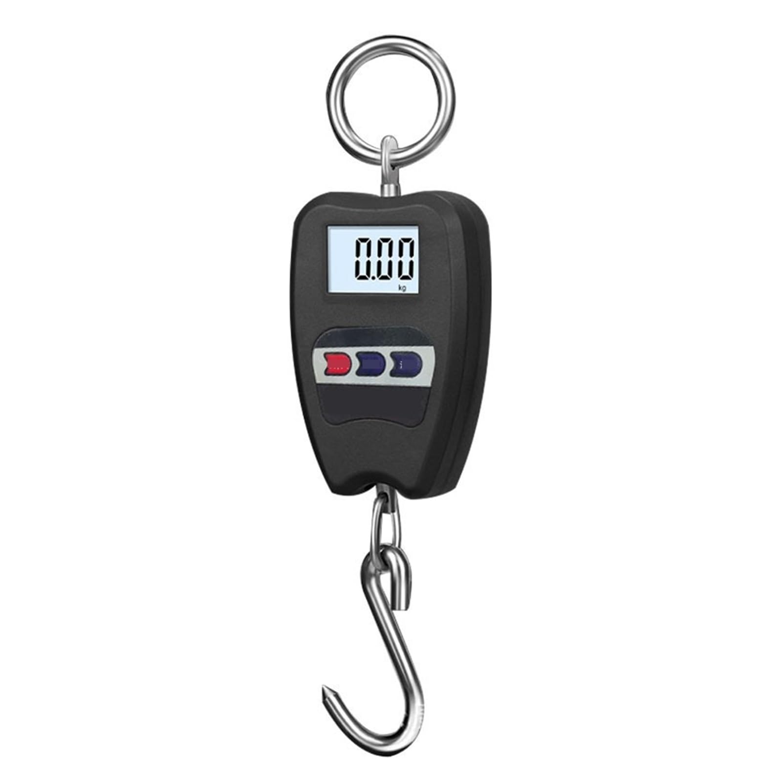 JVDDI Digital Hanging Scale High Precision Digital Crane Hanging Scale 200kg, Portable Industrial Hook Weighing Balance Heavy Duty Crane Hook(Nero)