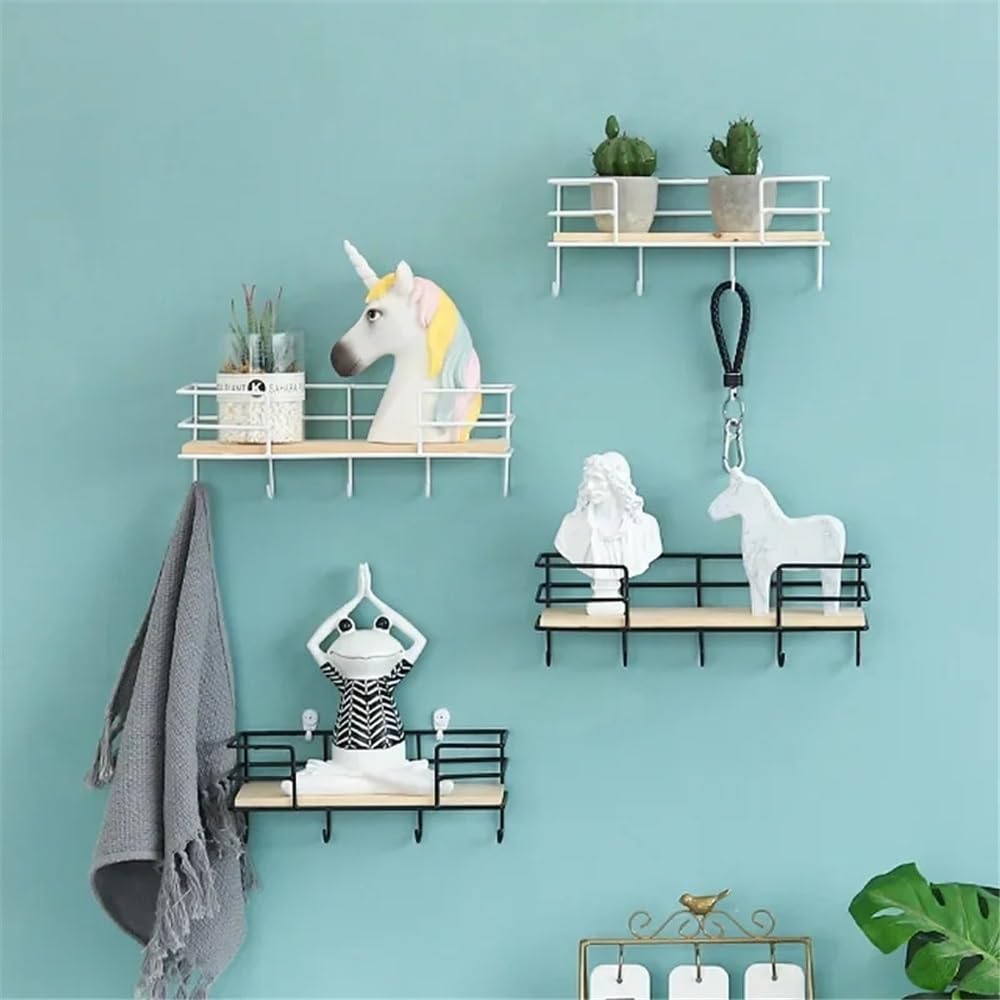Porte-clés Ancien Fait Main Sur Planche Bois - Thème Cordonnier, Fer à Cheval, Déco Loft