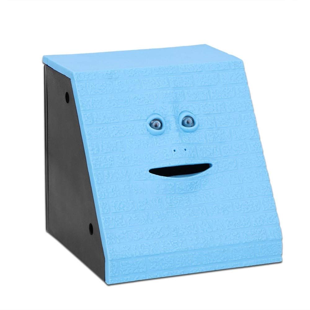 Automatic Saving Bank Chewing Piggy Cat Safe Box Savings Money(C)
