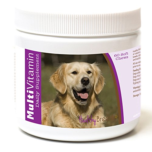 Healthy Breeds Golden Retriever MultiVitamin Soft Chews 60 Count