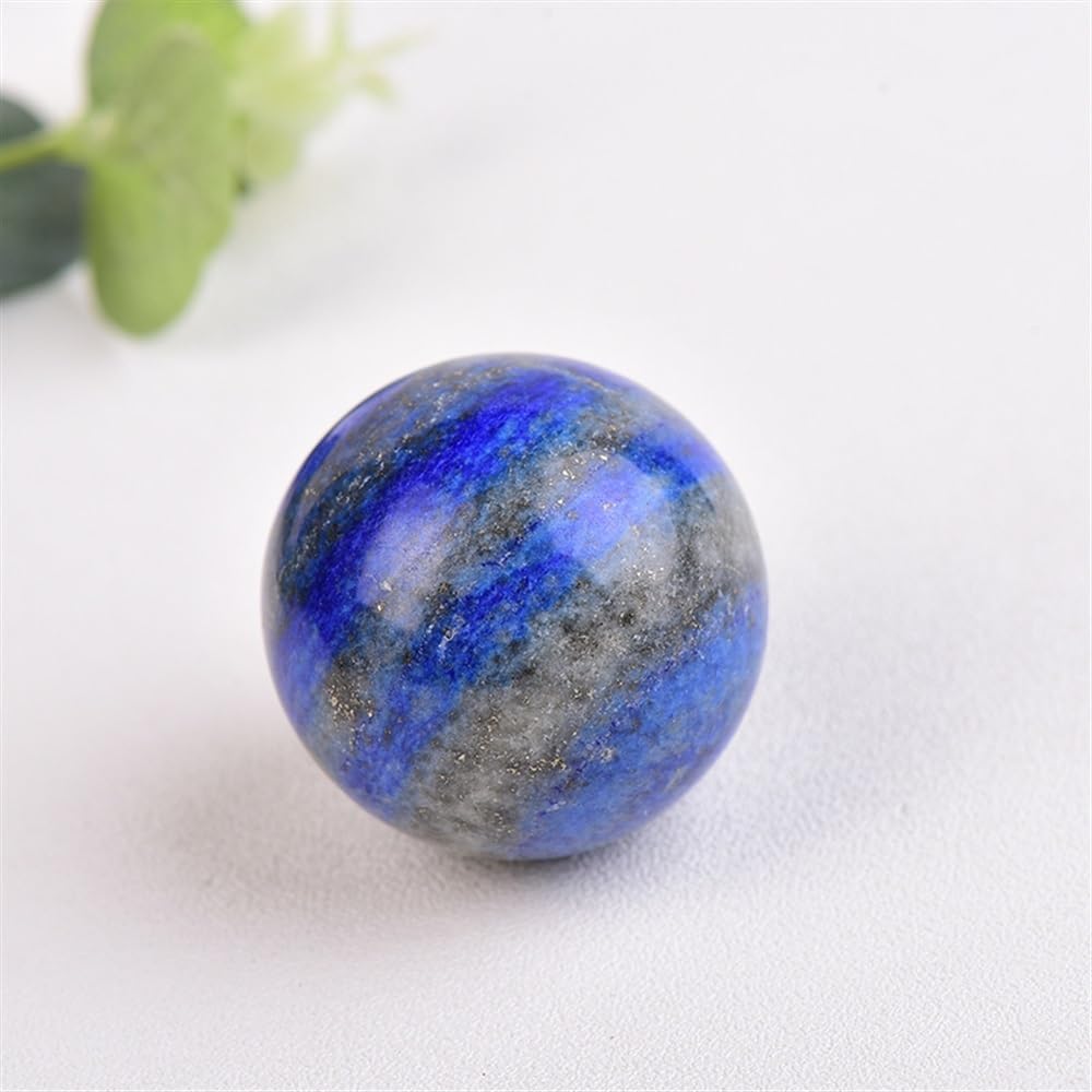 1pcs Lapis Lapis Quartz Ball Polished Globe Crystal Ball Stone Home Decor Beautiful Keepsake Gift Ornaments (Size : 60-70mm)