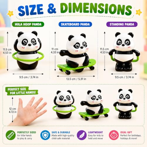 Image of Cute Panda Toy for Kids Fun Toys for Kids Moving Toys for Babies 6-12 Months