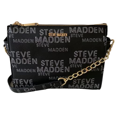 Sac à bandoulière Steve Madden BLEXI, l'accessoire tendance en noir et blanc